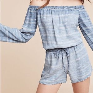 Denim Romper